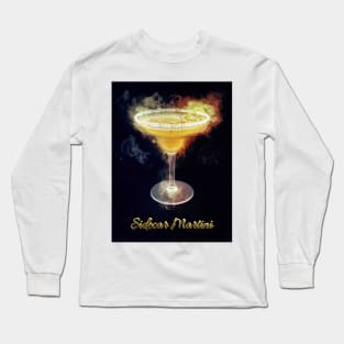 Sidecar Martini Cocktail Drink Happy Hour Party Long Sleeve T-Shirt